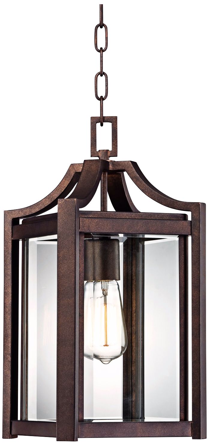 Rockford Collection 17" High Bronze Outdoor Hanging Light V5568