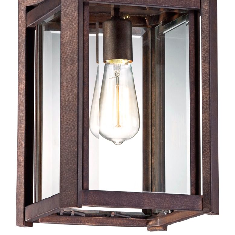 Rockford Collection 17" High Bronze Outdoor Hanging Light V5568