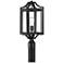 Rockford Collection 20 1/4" High Black Outdoor Post Light