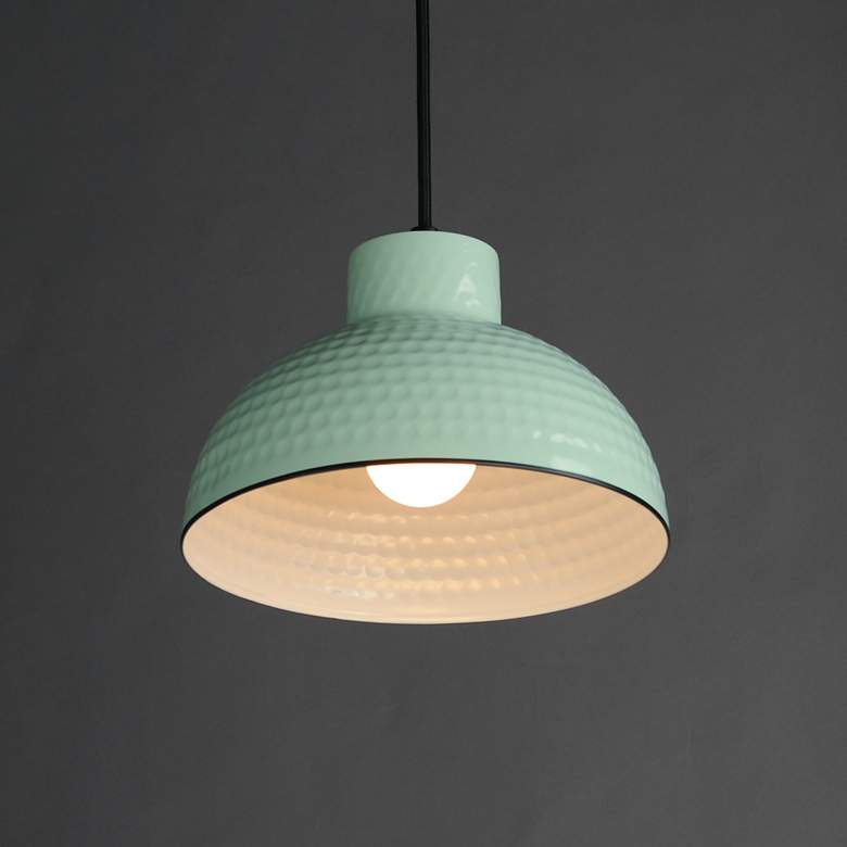 Image 3 Rockport 1-Light Pendant Sage Green more views