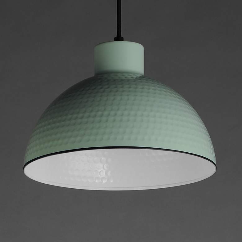 Image 2 Rockport 1-Light Pendant Sage Green more views