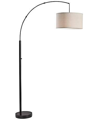 Rockwell Black Arc Floor Lamp