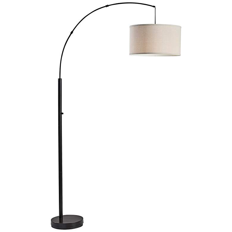 Image 1 Rockwell Black Arc Floor Lamp
