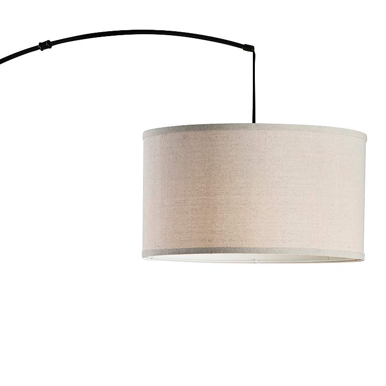 Image 2 Rockwell Black Arc Floor Lamp more views