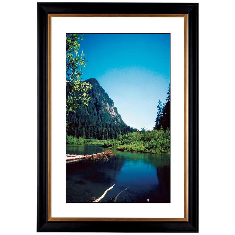 Image 1 Rocky Mountain View Giclee 41 3/8 inch High Wall Art