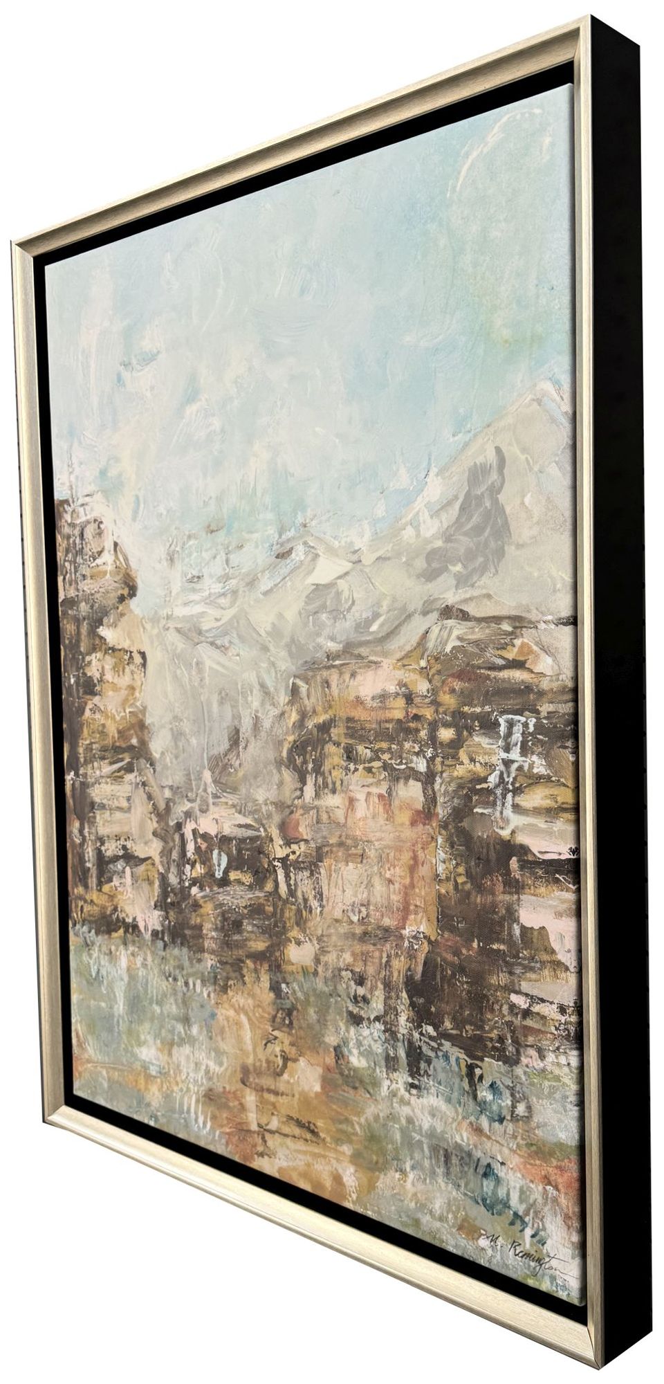 Image 2 Rocky Reflections Journey 26"W x 34"H  Canvas more views