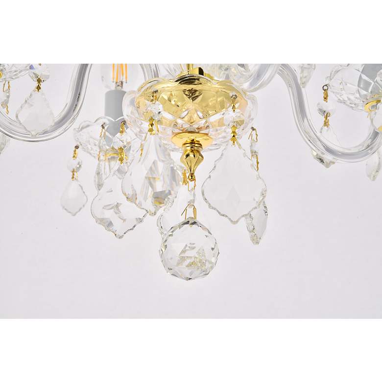 Image 5 Rococo 4 Lt Gold Pendant Clear more views