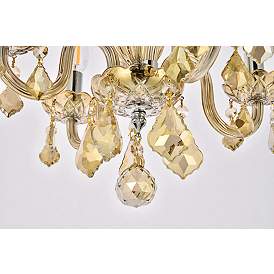 Image5 of Rococo 4 Lt Golden Teak Pendant Golden Teak more views