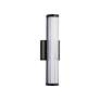 2_Rodara 16 1/2" High Matte Black LED Outdoor Wall Light more views