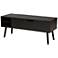 Roden 42 1/2" Wide Dark Brown Wood Storage Coffee Table