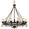 Rodeo Collection Round Twelve Light Chandelier