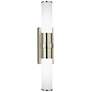 Roderick 16 1/2"H Polished Nickel 2-Light LED Wall Sconce