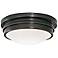 Roderick Collection Bronze 10" Wide Flushmount Ceiling Light