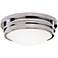 Roderick Collection Chrome 10" Wide Flushmount Ceiling Light