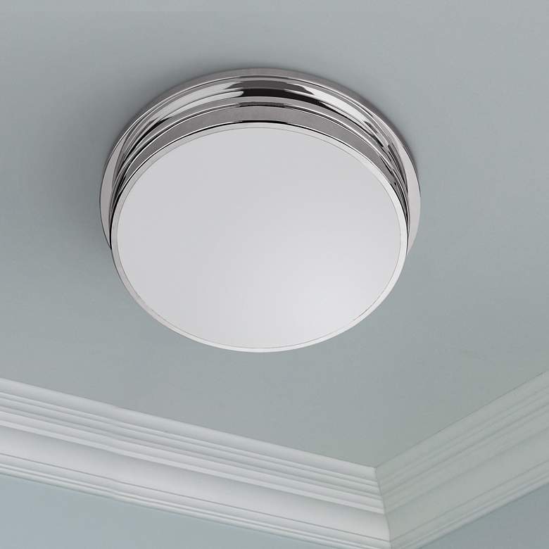 Image 1 Roderick Collection Chrome 13 1/2"  Wide Ceiling Light