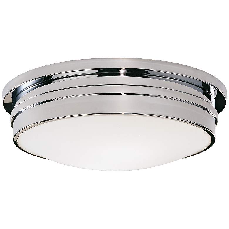 Image 1 Roderick Collection Chrome 17" Wide Flushmount Ceiling Light