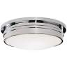 Roderick Collection Chrome 17" Wide Flushmount Ceiling Light