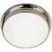 Roderick Collection Nickel 13 1/2" Wide Ceiling Light