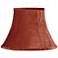 Rodger Rust Lamp Round Slant Bell Shade 8x15x11 (Spider)