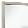 Rodgers Matte Beige Gold 28" x 42" Rectangular Wall Mirror