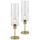 Rogan Brass LED Table Lamps Set of 2