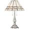 Rogeier Tiffany Style Art Glass Table Lamp