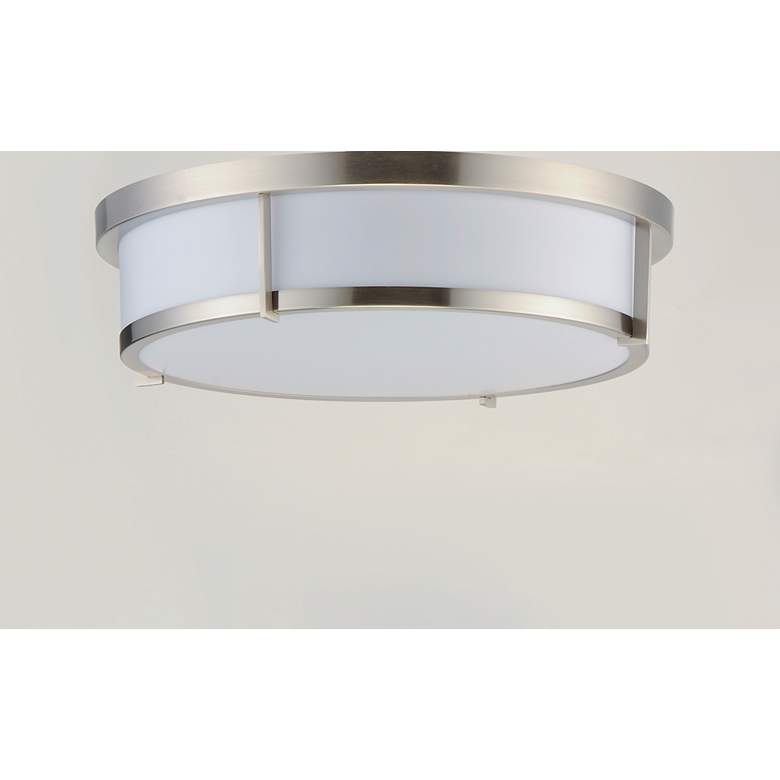 Image 2 Rogue LED 1-Light Flush Mount EM Back Up more views