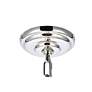 7_Rohan 48" Wide Polished Nickel 6-Light Chandelier more views