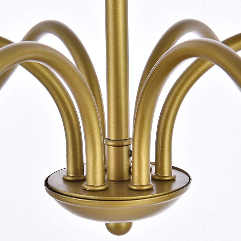 Image 5 Rohan 6 Lts Brass Chandelier more views