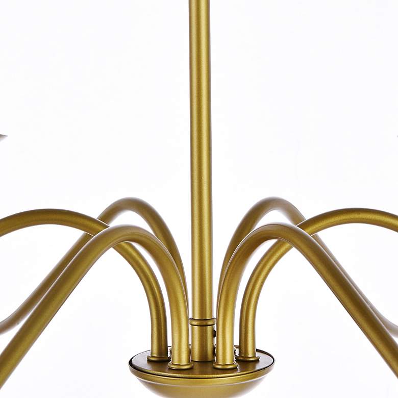 Image 6 Rohan 6 Lts Brass Chandelier more views