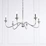 1_Rohan 6 Lts Polished Nickel Chandelier