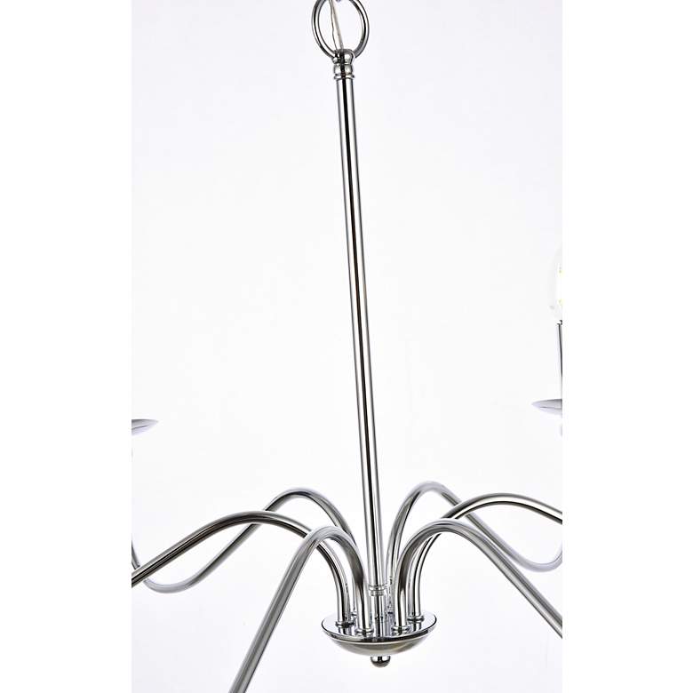 Image 6 Rohan 6 Lts Polished Nickel Chandelier more views