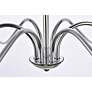 7_Rohan 6 Lts Polished Nickel Chandelier more views