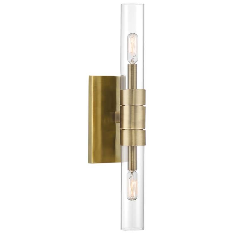 Image 1 Rohe Wall Sconce - Aged Brass