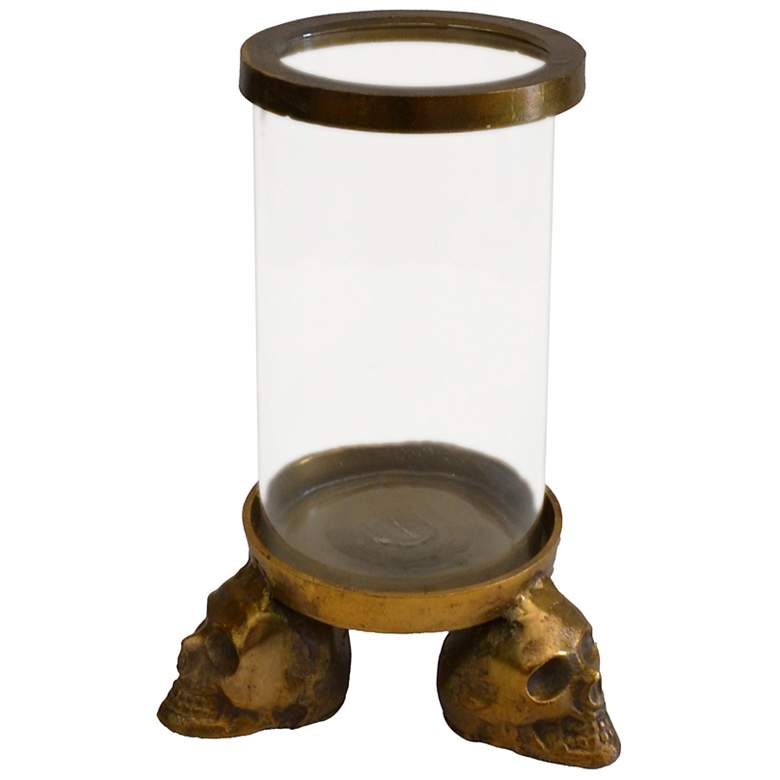 Image 1 Rojo 16 Brunei Small Rustic Cylinder Pillar Candle Holder