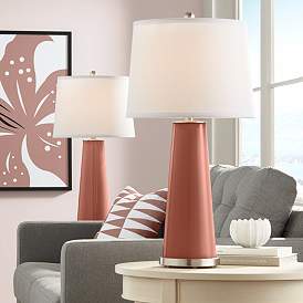 Image1 of Rojo Dust Leo Table Lamp Set of 2