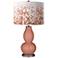 Rojo Dust Mosaic Double Gourd Table Lamp