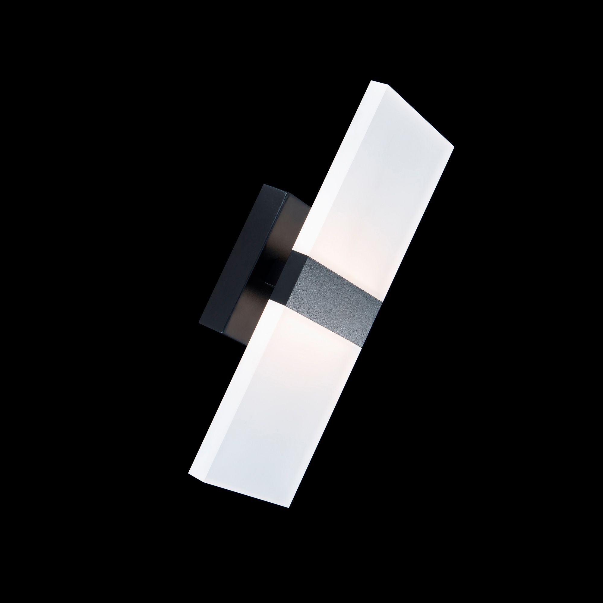 Image 2 Roland 12 In. x 4.5 In. x 2.5 In. Wall Sconce in Black more views