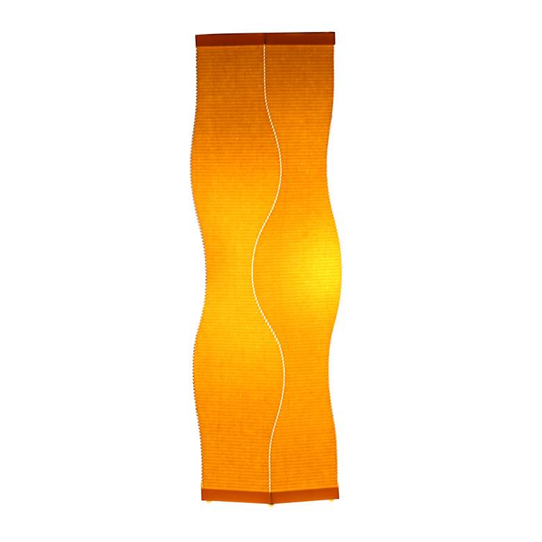 Image 1 Roland Simmons Lumalight Curve Canary Yellow Table Lamp
