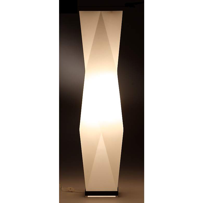 Image 1 Roland Simmons Trovato Tall Diamond Table Lamp
