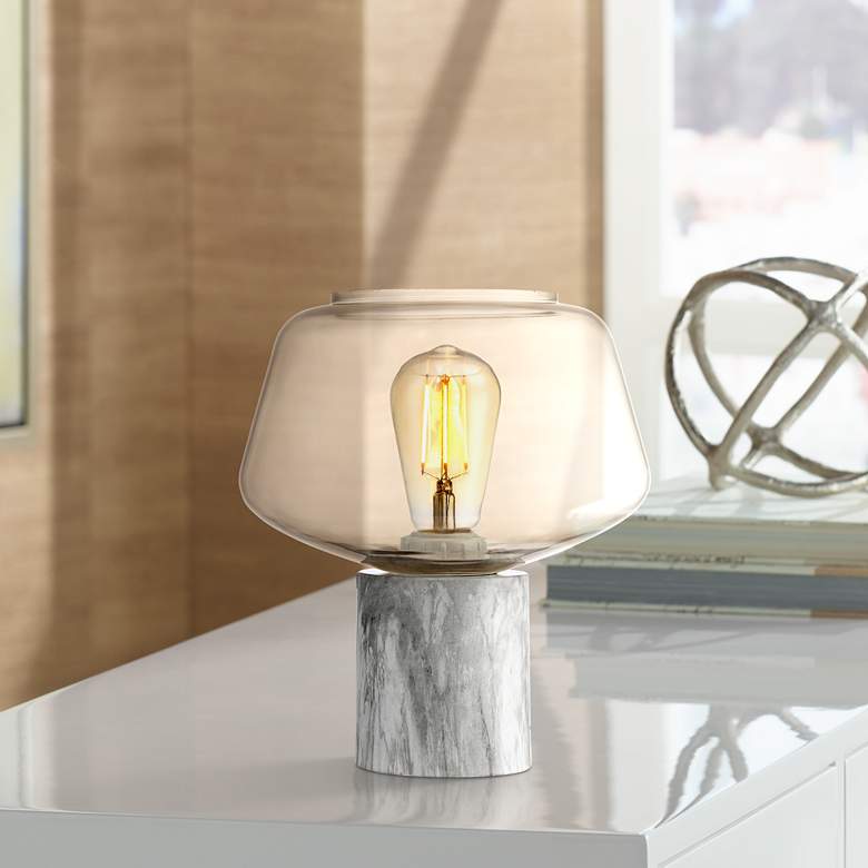 Image 1 Rolf 9 3/4 inch High Contemporary Accent Table Lamp