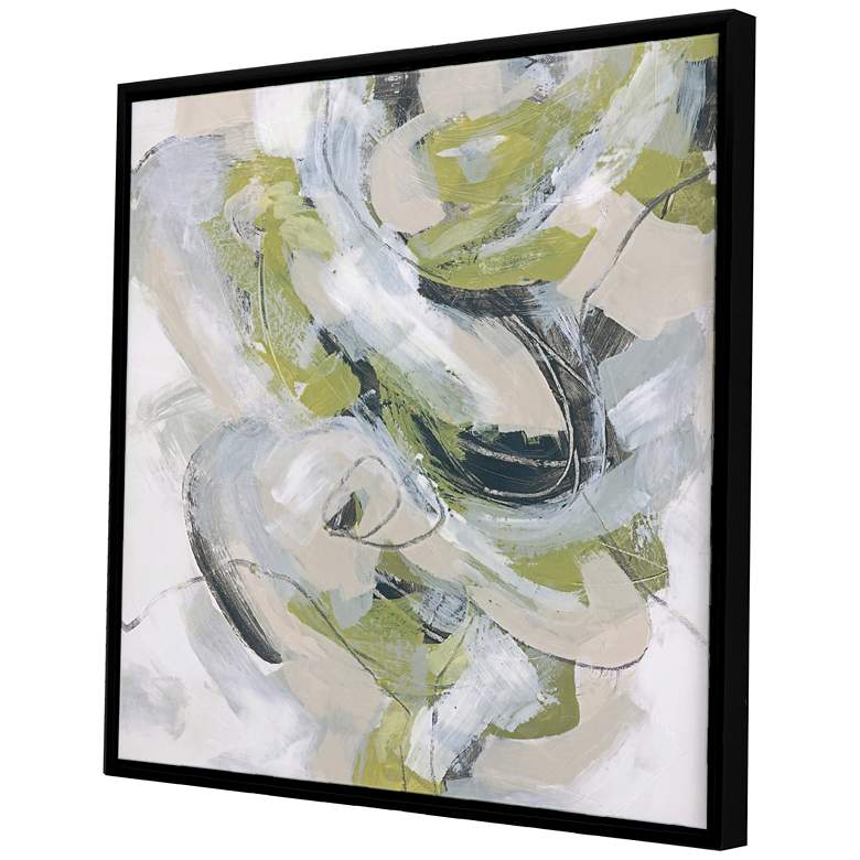 Image 3 Rolling Sprint II 37" Square Giclee Framed Canvas Wall Art more views