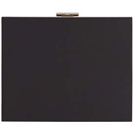 Image5 of Roma 20" Wide Black and Metallic 2-Drawer End Table more views