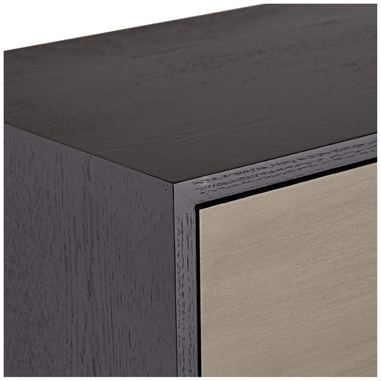 Image 4 Roma 36" Wide 3-Drawer Mid-Century Console more views
