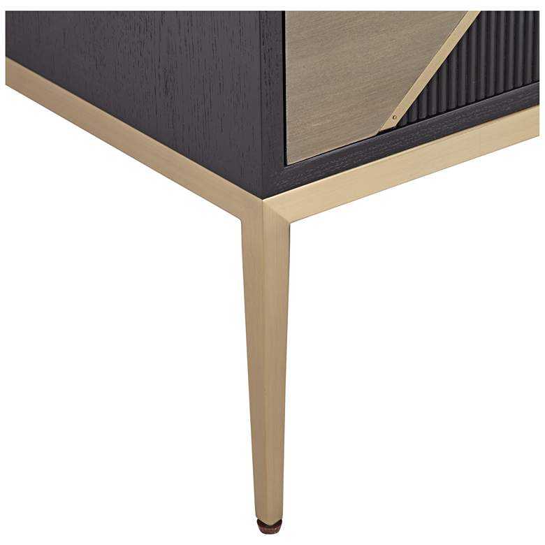 Image 6 Roma 36" Wide 3-Drawer Mid-Century Console more views