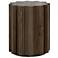Roma Accent Table, Drift Brown Pine