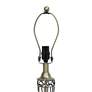 Thumbnail3 of Roma Antique Brass Metal 3-Piece Floor and Table Lamp Set more views