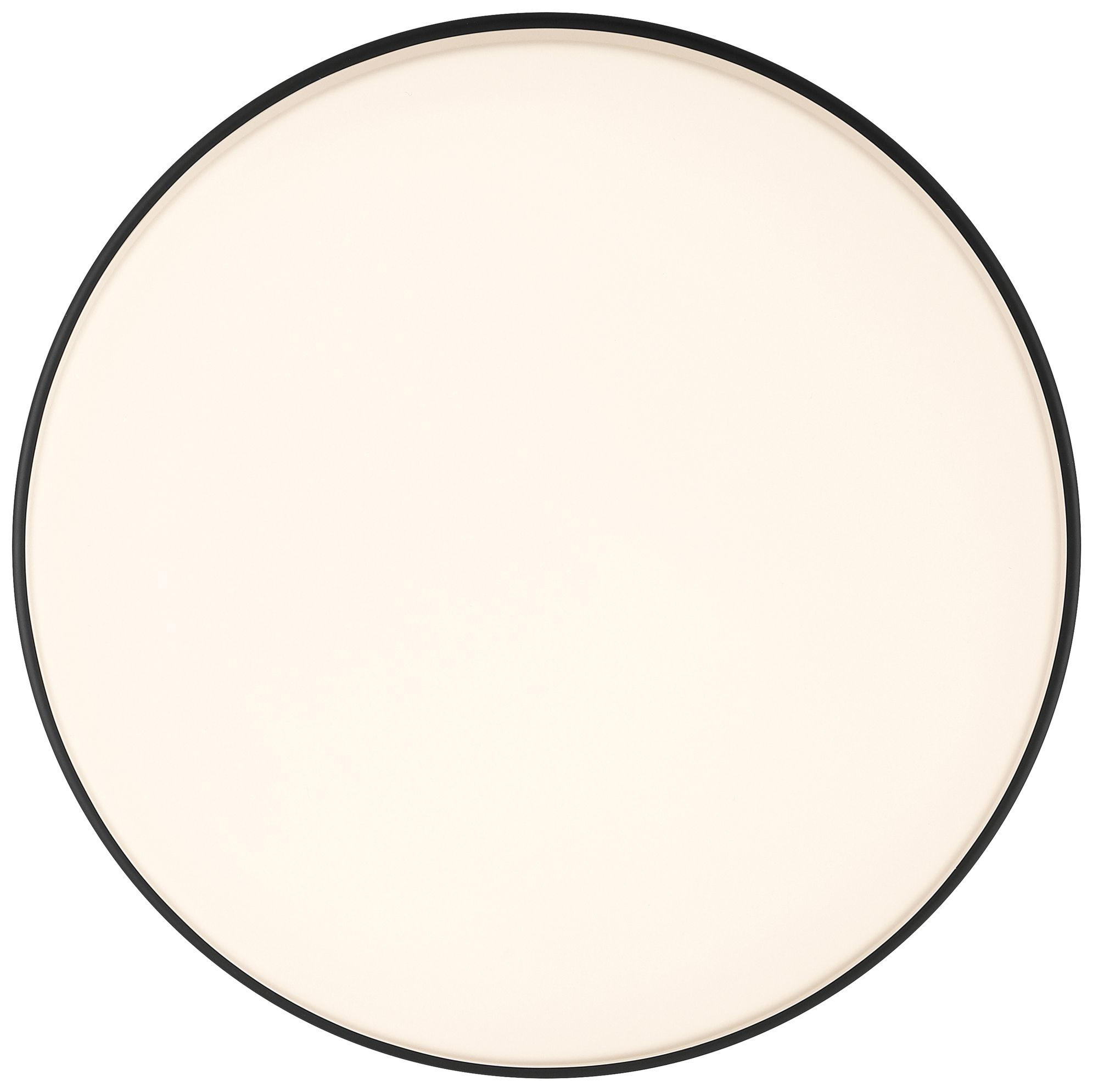 Image 5 Roma Minimus 7" Wide Matte Black LED Flush Mount more views