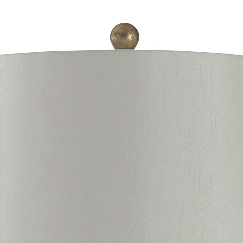 Image 2 Roman 31 1/4" Traditional Gold Metal Table Lamps Set of 2 more views