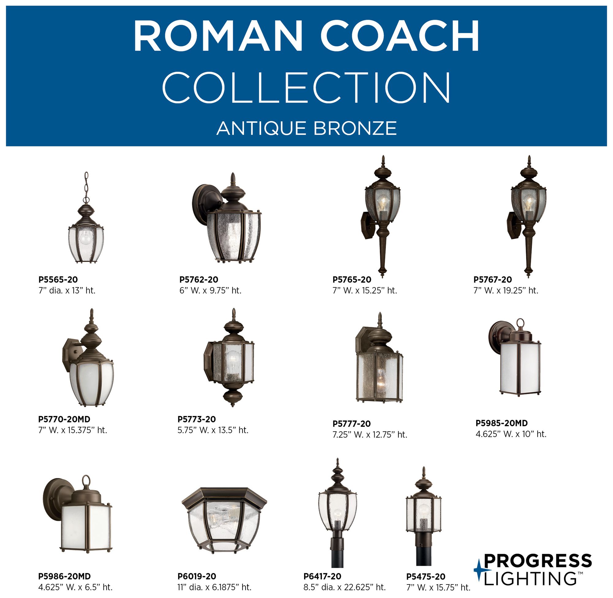 Image 2 Roman Coach One-Light Medium Wall Lantern more views